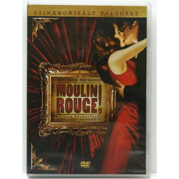 Moulin Rouge! - Nicole Kidman, Ewan McGregor - karcmentes DVD