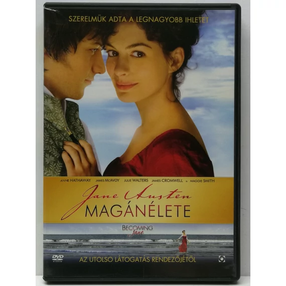 Jane Austen magánélete - Anne Hathaway, James McAvoy, Maggie Smith - karcmentes DVD