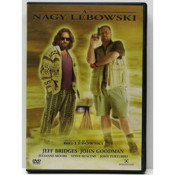 A nagy Lebowski - Jeff Bridges, John Goodman, Julianne Moore, Steve Buscemi  - karcmentes DVD