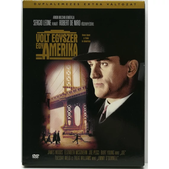 Volt egyszer egy Amerika - duplalemezes, papírfeknis, digipack - karcmentes DVD