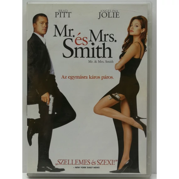 Mr. és Mrs. Smith - Brad Pitt, Angelina Jolie - DVD