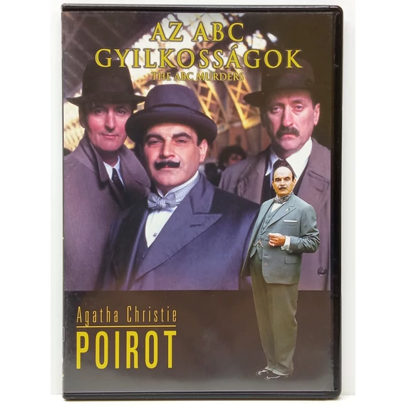Poirot - Az ABC gyilkosságok - Agatha Christie - DVD