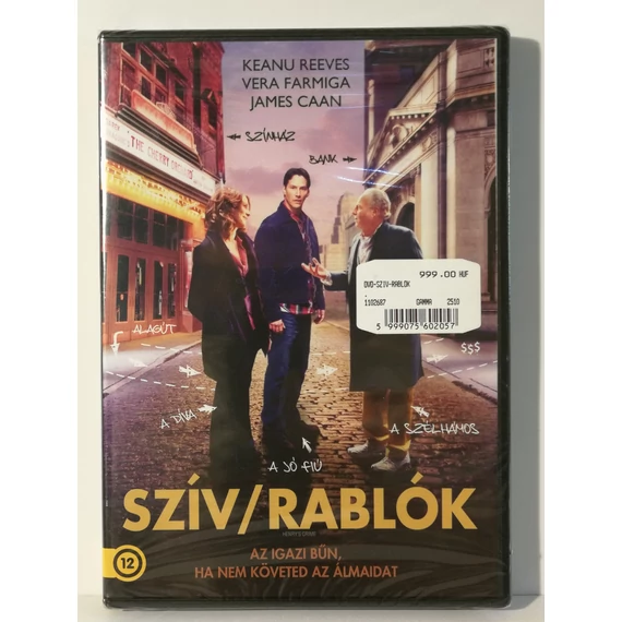 Szív/Rablók - Keanu Reeves - új, fóliás DVD