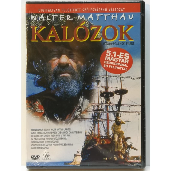 Kalózok - Walter Matthau - új, fóliás DVD