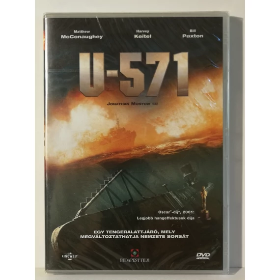 U-571 - Matthew McConaughey - új, fóliás DVD