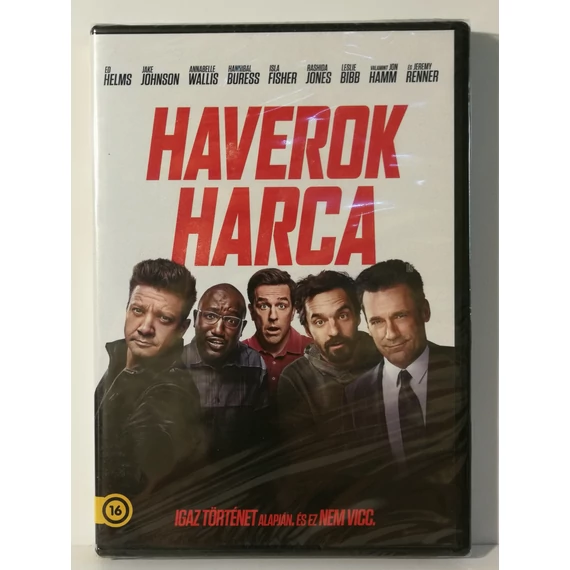 Haverok harca - Ed Helms, Isla Fisher, Jeremy Renner - új, fóliás