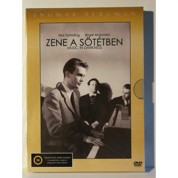 Zene a sötétben - papírfeknis - Ingmar Bergman filmje - új, fóliás DVD