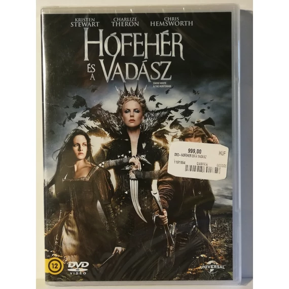 Hófehér és a vadász - Charlize Theron - új, fóliás DVD