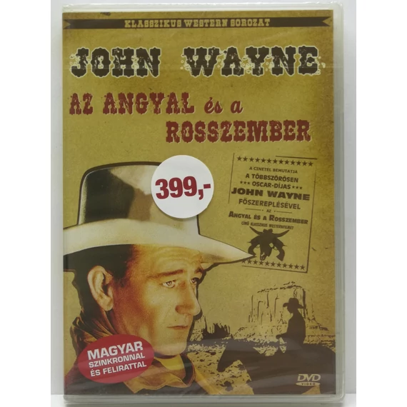 Az angyal és a rossz ember - John Wayne - új, fóliás DVD