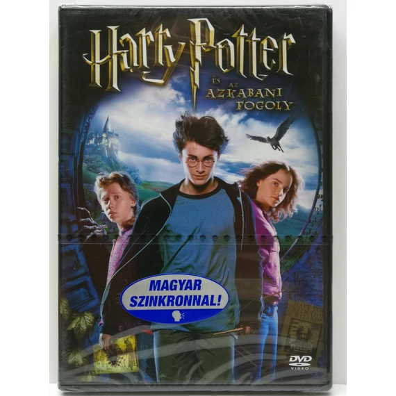 Harry Potter és az azkabani fogoly - új, fóliás DVD