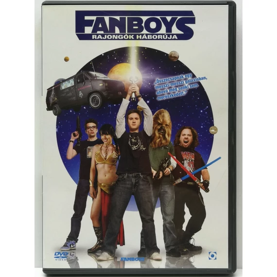 Fanboys - Rajongók háborúja - Seth Rogen, Kristen Bell, Carrie Fisher - karcmentes DVD