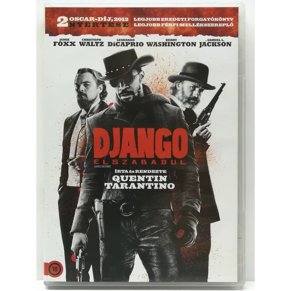 Django elszabadul - Quentin Tarantino filmje - karcmentes DVD