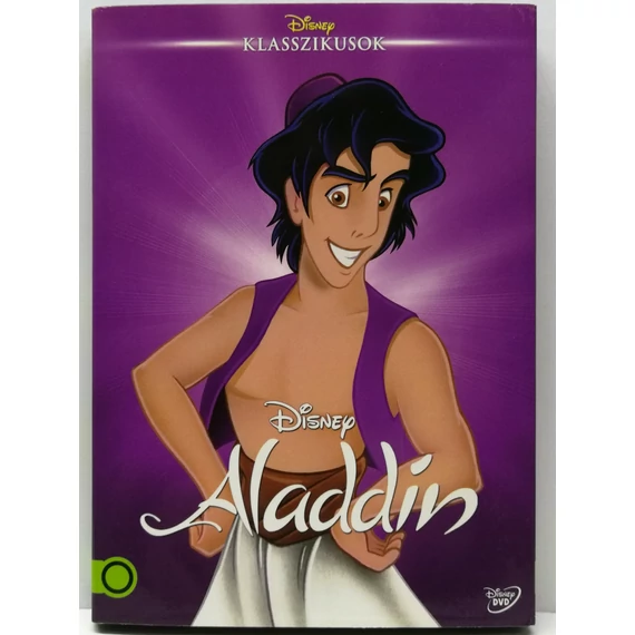 Aladdin - papírfeknis, karcmentes DVD