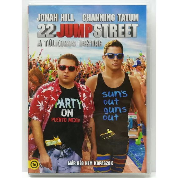 22 Jump Street - A túlkoros osztag - Channing Tatum, Jonah Hill - karcmentes DVD