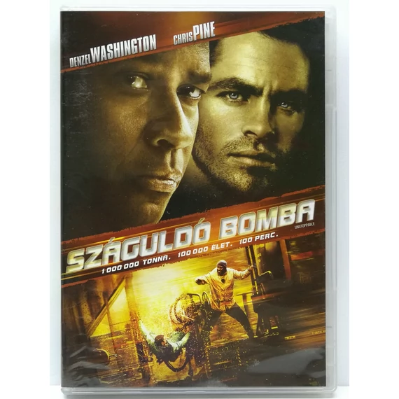 Száguldó bomba - Denzel Washington, Chris Pine - karcmentes DVD