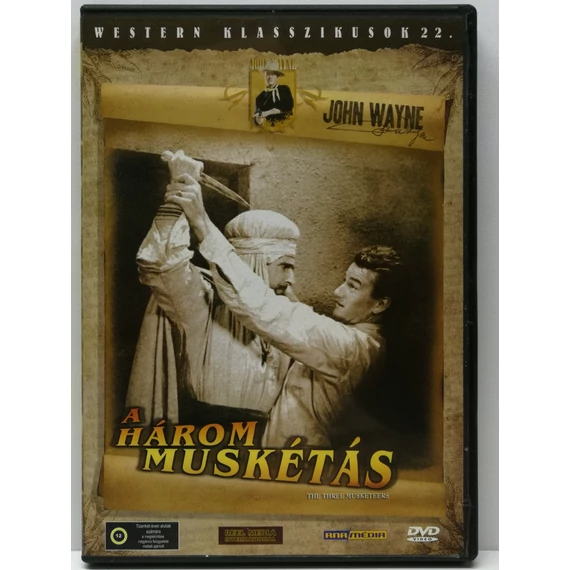A Három Muskétás - John Wayne - karcmentes DVD