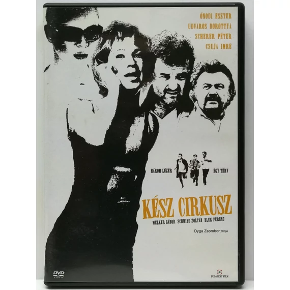 Kész cirkusz - Csuja Imre, Elek Ferenc, Görög László - karcmentes DVD