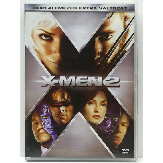 X-Men 2. - Hugh Jackman, Halle Berry, Ian McKellen - karcmentes 2 DVD