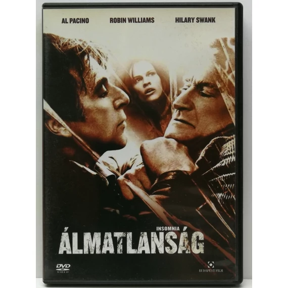 Álmatlanság - Al Pacino, Robin Williams - Christopher Nolan filmje - karcmentes DVD