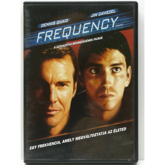 Frekvencia (Frequency) - Dennis Quaid, Jim Caviezel - karcmentes DVD