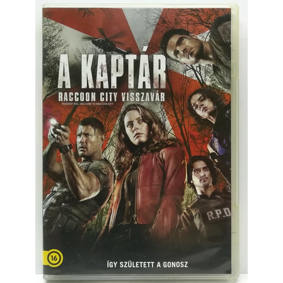 A kaptár: Raccoon City visszavár - karcmentes DVD
