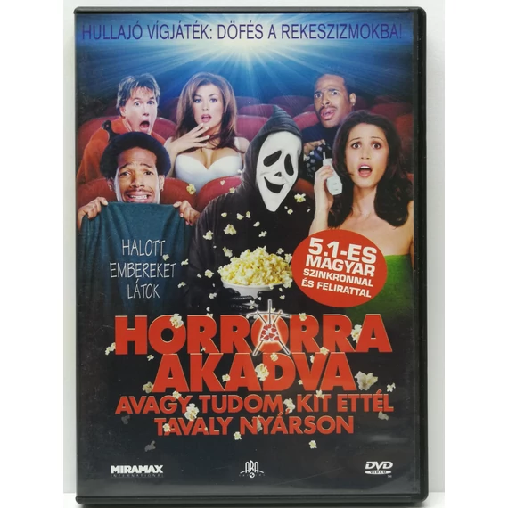Horrorra akadva, avagy tudom kit ettél tavaly nyárson - karcmentes DVD