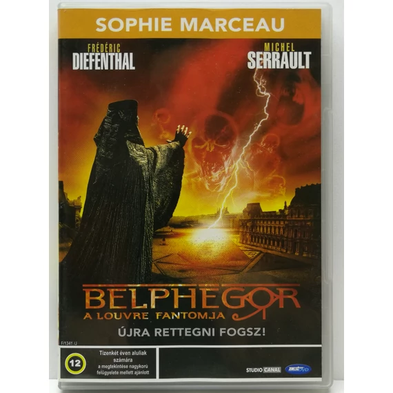 Belphégor - A Louvre fantomja - karcmentes DVD