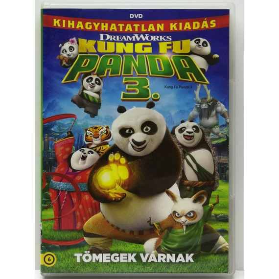 Kung Fu Panda 3 - karcmentes DVD