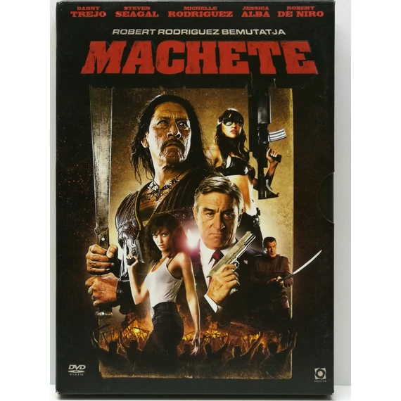 Machete - Robert Rodriguez filmje - papírfeknis DVD