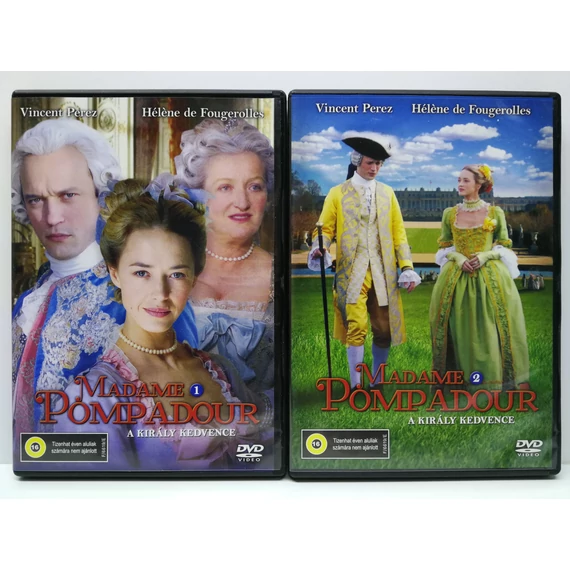 Madame Pompadour, a király kedvence - 1. és 2. rész - Vincent Pérez - DVD