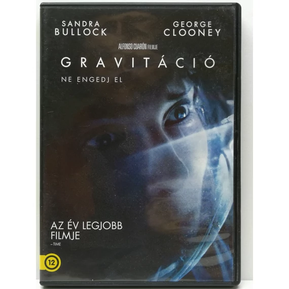 Gravitáció - Sandra Bullock, George Clooney - DVD