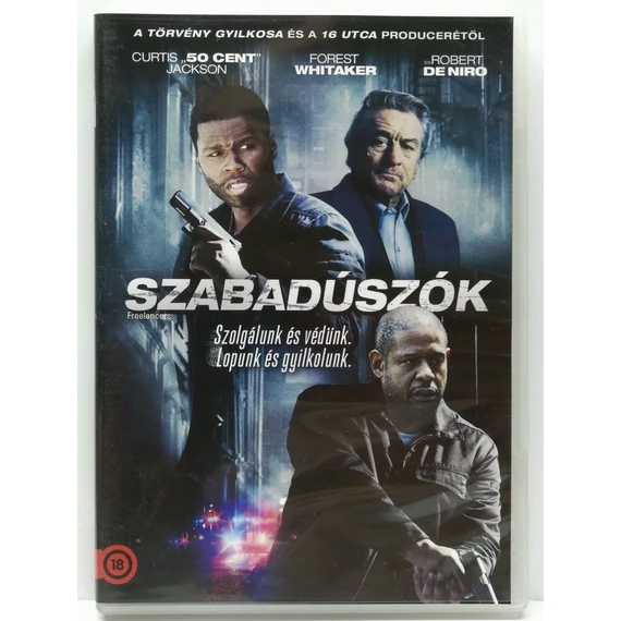 Szabadúszók - Robert De Niro, Forest Whitaker, 50 Cent - DVD