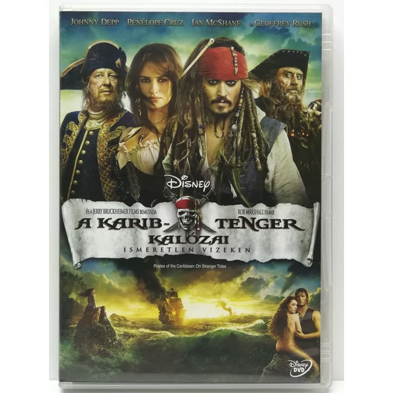 A Karib-tenger kalózai: Ismeretlen vizeken - DVD
