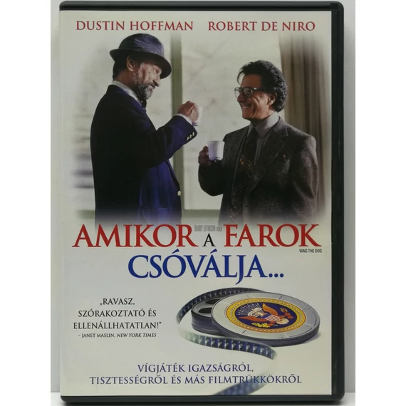 Amikor a farok csóválja… - Robert De Niro, Woody Harrelson, Dustin Hoffman - DVD