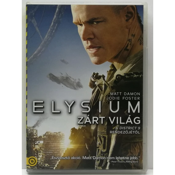 Elysium - Zárt világ - Matt Damon, Jodie Foster - DVD