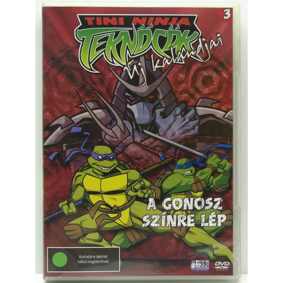 Tini Nindzsa Teknőcök új kalandjai - 3. DVD - A gonosz színre lép