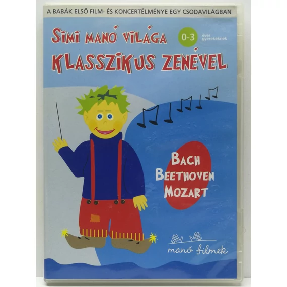 Simi Manó Világa - Klasszikus zenével - Bach, Beethoven, Mozart - DVD