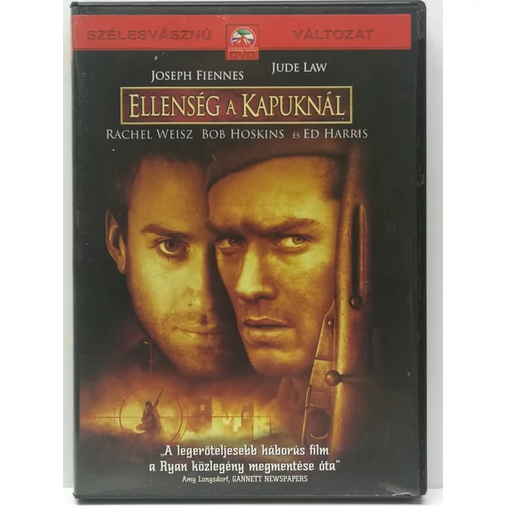 Ellenség a kapuknál - Jude Law, Rachel Weisz, Ed Harris - DVD