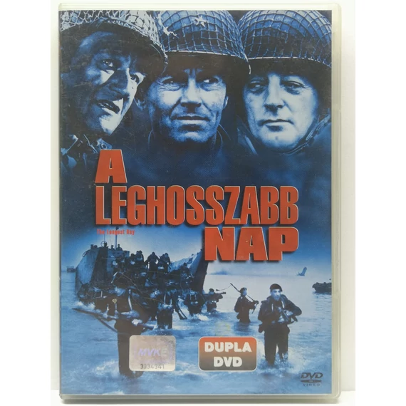 A leghosszabb nap - Sean Connery, John Wayne, Henry Fonda - 2 DVD