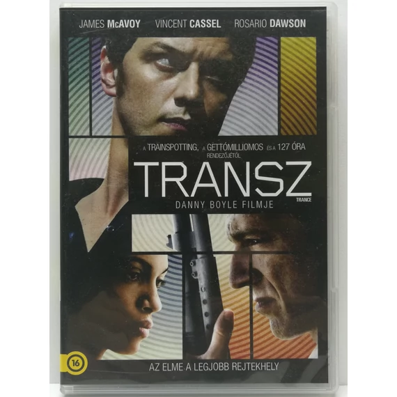 Transz - James McAvoy, Vincent Cassel, Rosario Dawson - DVD
