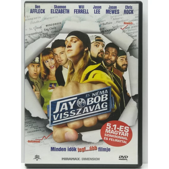 Jay és Néma Bob visszavág - Matt Damon, Ben Affleck, Will Ferrell, Mark Hamill - DVD