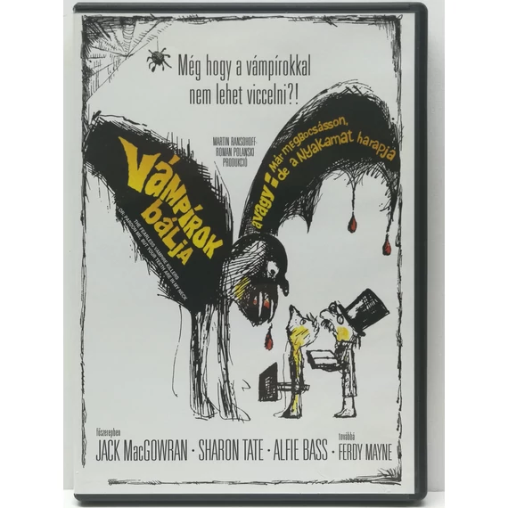 Vámpírok bálja - Sharon Tate, Jack MacGowran, Alfie Bass, Roman Polanski - DVD