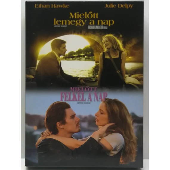 Mielőtt felkel a nap / Mielőtt lemegy a nap - Ethan Hawke, Julie Delpy - díszdobozos 2 DVD