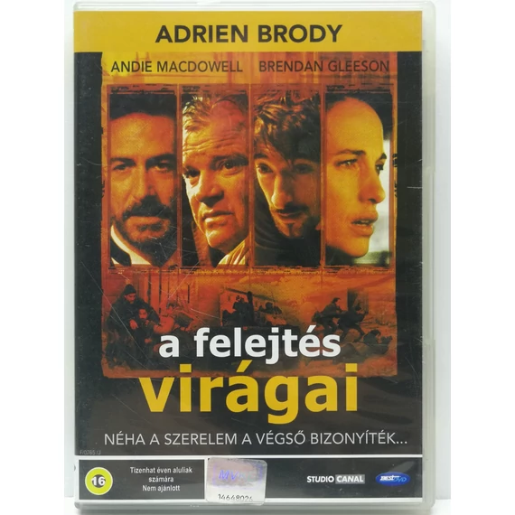 A felejtés virágai - Gerard Butler, Adrien Brody, Brendan Gleeson - DVD