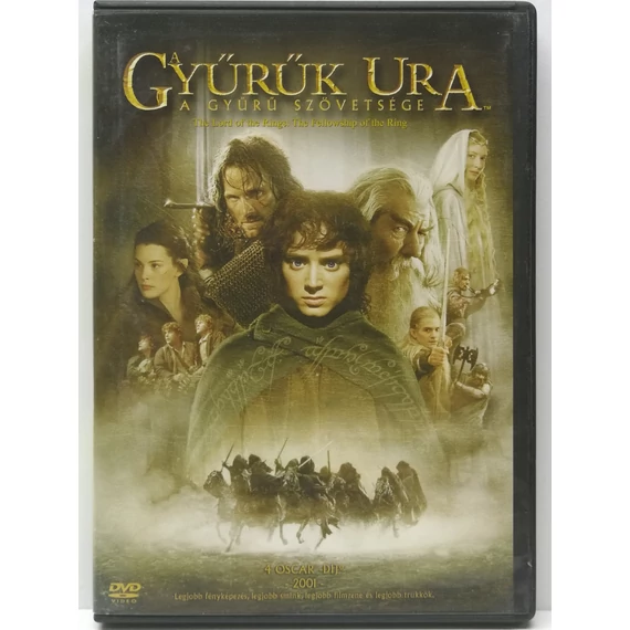 A Gyűrűk Ura: A gyűrű szövetsége - 2 DVD