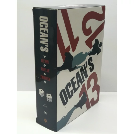 Ocean's gyűjtemény - Eleven / Twelve / Thirteen - 3 DVD