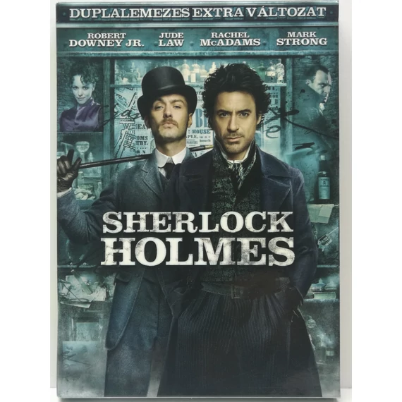 Sherlock Holmes - Robert Downey Jr., Rachel McAdams, Jude Law - papírfeknis, 2 DVD