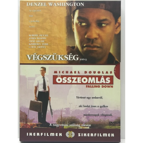 Végszükség / Összeomlás - twinpack, 2 DVD