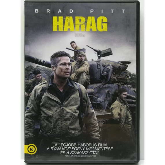 Harag - Brad Pitt, Shia LaBeouf, Logan Lerman, Jon Bernthal - DVD