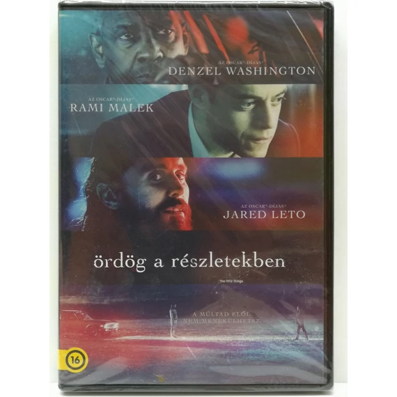 Ördög a részletekben - Denzel Washington, Jared Leto, Rami Malek - új, fóliás DVD